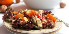 salatka z dynii i vinaigrette