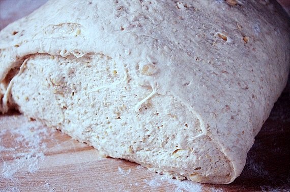 chleb levain po wyrośnięciu